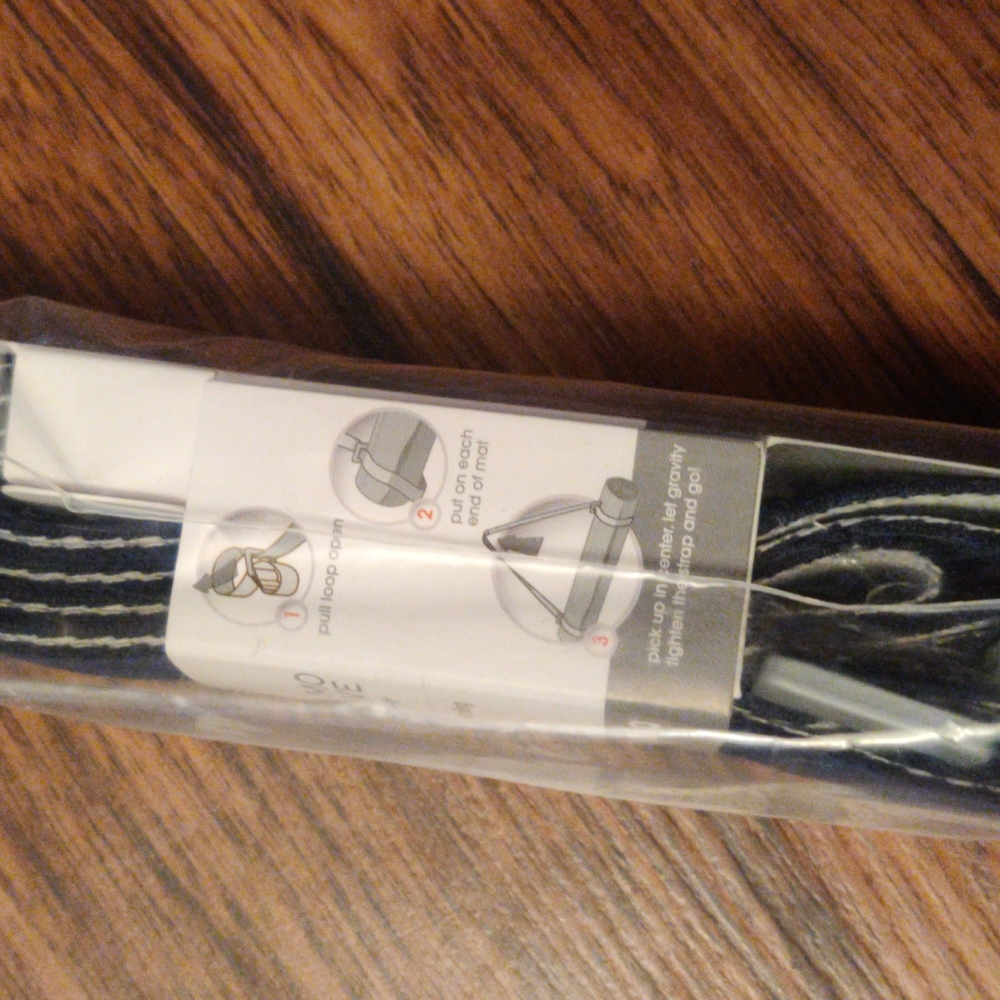 {Manduka} Navy Blue Yoga Mat Sling - Picture 2 of 5